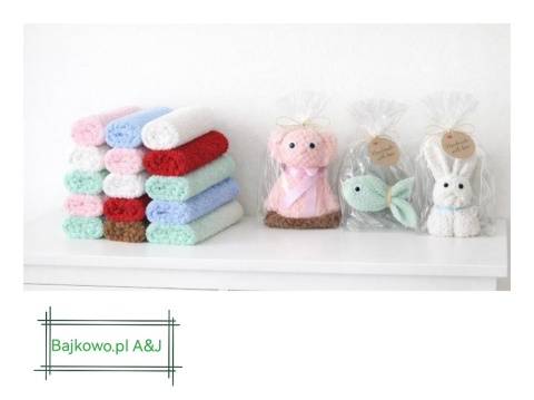 Komplet Ręczników 30x30 3szt. , Mikrofibra , małe ręczniki