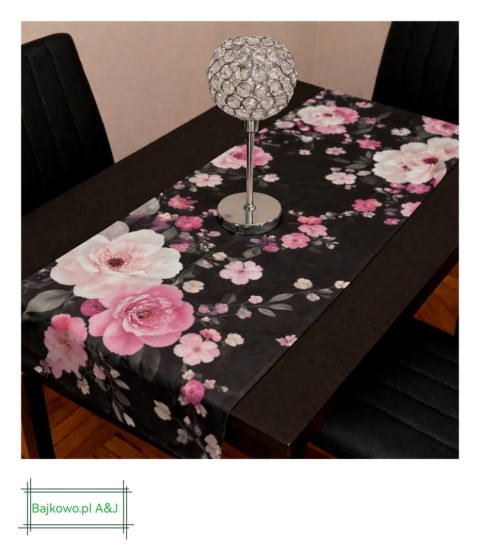 Bieżnik na stół w kwiaty - mix wzorów - szycie na zamówienie