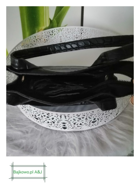 Torebka Damska czarna mini