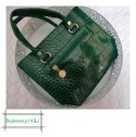 Torebka Damska , skóra ekologiczna zielona